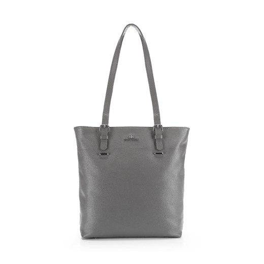 Shopper bag Wittchen elegancka matowa bez dodatków na ramię 