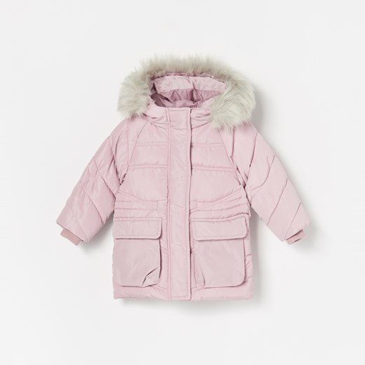 Odzież dla niemowląt różowa Reserved bez wzorów dziewczęca 