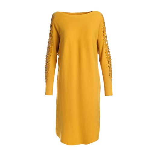 Żółta Sukienka Glossy Lips Renee  M/L Renee odzież