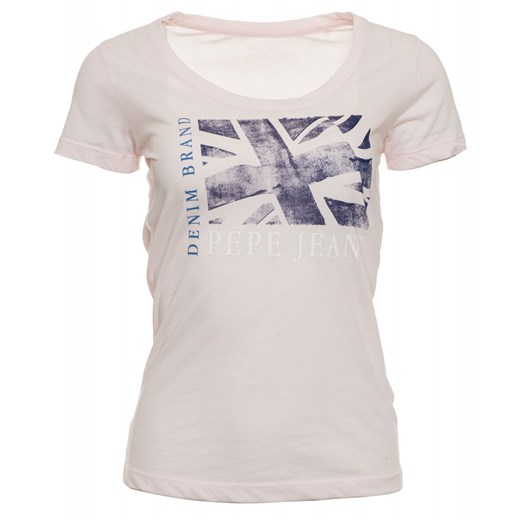 Pepe Jeans T-shirt damski Aliyah XS jasnoróżowy, BEZPŁATNY ODBIÓR: WROCŁAW! Pepe Jeans  XS Mall