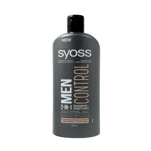 Syoss Men Control Szampon 2in1 do włosów normalnych i suchych  500ml Syoss   Horex.pl