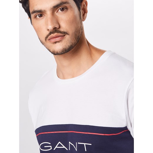 T-shirt męski Gant biały 