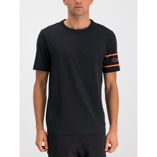 T-shirt męski Calvin Klein z krótkim rękawem czarny 