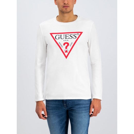 Guess t-shirt męski biały 