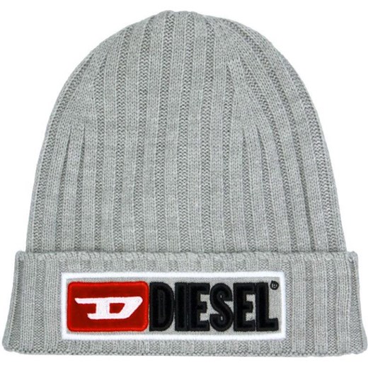 Szara czapka dziecięca Diesel 
