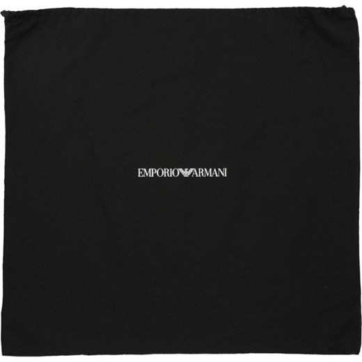 Emporio Armani shopper bag skórzana na ramię w stylu młodzieżowym 