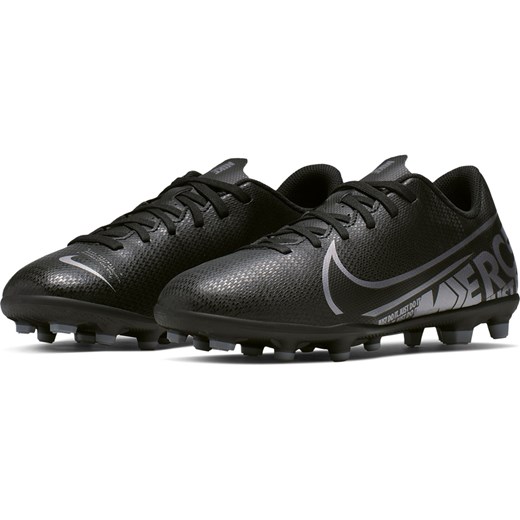 Buty sportowe dziecięce Nike Football jesienne czarne sznurowane 