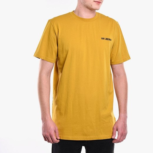 T-shirt męski Han Kjøbenhavn z krótkim rękawem bez wzorów 
