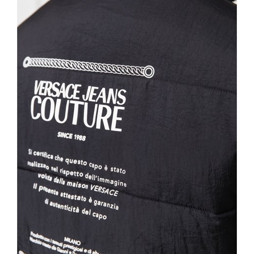 Kamizelka męska Versace Jeans w abstrakcyjnym wzorze młodzieżowa