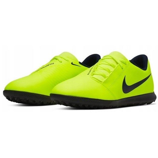 Zielone buty sportowe dziecięce Nike Football wiązane 