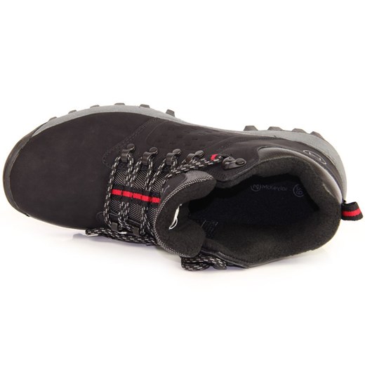 Buty trekkingowe damskie Mckeylor czarne bez wzorów płaskie 