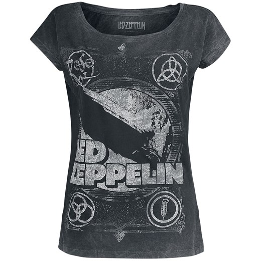 Led Zeppelin - Shook Me - T-Shirt - czarny/szary  Led Zeppelin M EMP