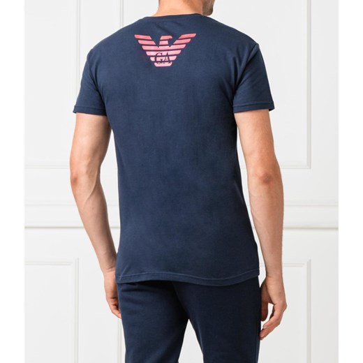 T-shirt męski Emporio Armani wiosenny z krótkimi rękawami 