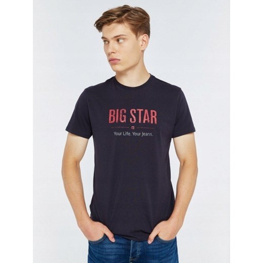 T-shirt męski Big Star z krótkim rękawem młodzieżowy 