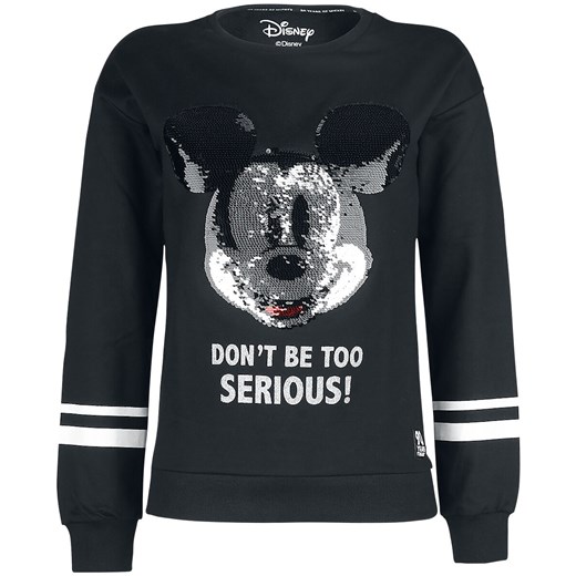Myszka Miki i Minnie - Head - Bluza - czarny Myszka Miki I Minnie S EMP