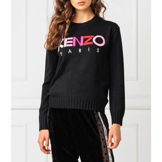 Kenzo Wełniany sweter | Regular Fit  Kenzo L Gomez Fashion Store