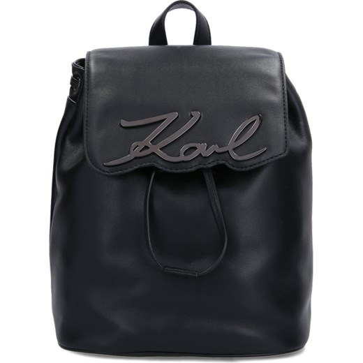 Karl Lagerfeld Skórzany plecak K/SIGNATURE  Karl Lagerfeld uniwersalny Gomez Fashion Store