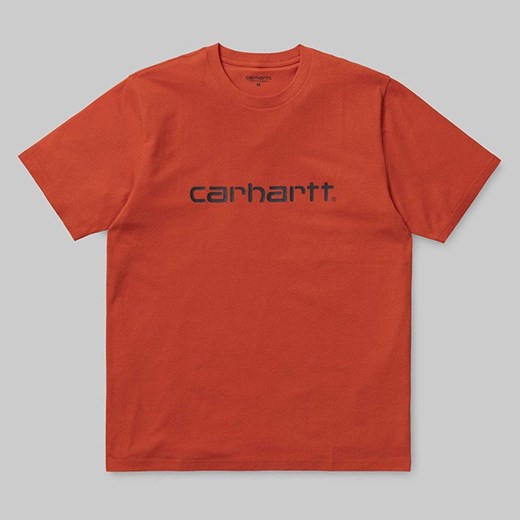 Koszulka męska Carhartt WIP I023803 Brick Orange    sneakerstudio.pl