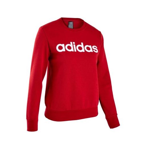 Bluza sportowa czerwona Adidas na wiosnę 
