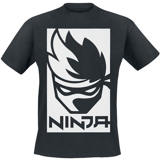 T-shirt męski czarny Ninja 