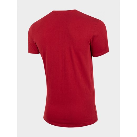 Czerwona koszulka sportowa Outhorn bawełniana 