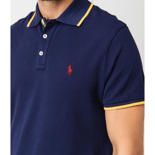 Polo Ralph Lauren t-shirt męski bez wzorów z krótkimi rękawami 