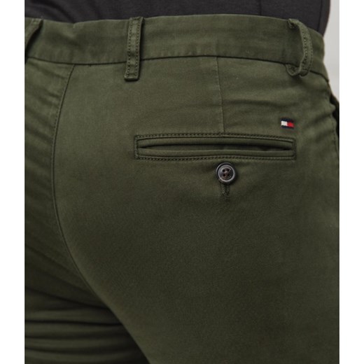 Spodnie męskie zielone Tommy Hilfiger 