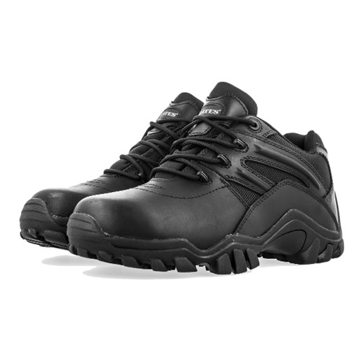 Czarne buty trekkingowe męskie Bates sportowe 