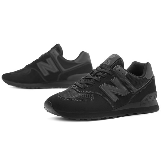 Czarne buty sportowe męskie New Balance new 575 z gumy 