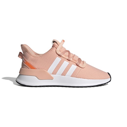 Buty sportowe damskie Adidas do biegania różowe płaskie 