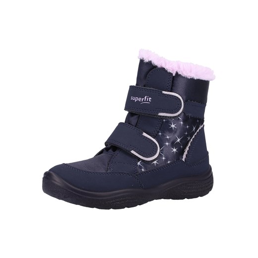 Buty zimowe dziecięce Superfit śniegowce na rzepy