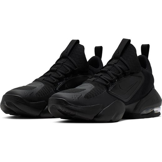 Nike buty sportowe męskie czarne sznurowane na jesień 