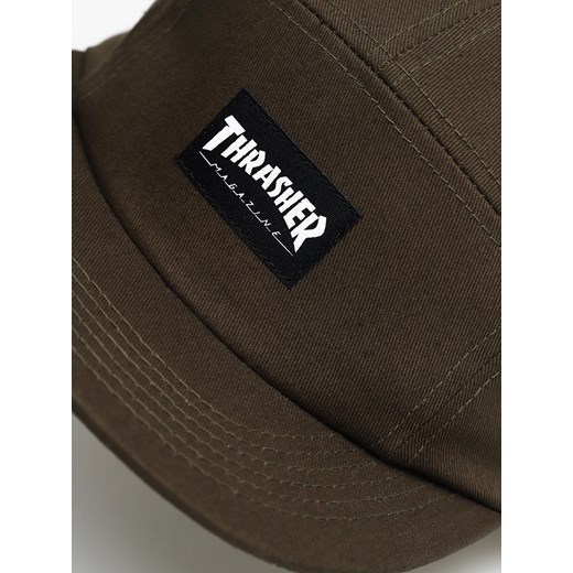 Czapka z daszkiem Thrasher 5 Panel Hat ZD (army green)  Thrasher  SUPERSKLEP