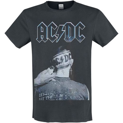 AC/DC - Amplified Collection - Clipped - T-Shirt - ciemnoszary  Ac/Dc XXL EMP