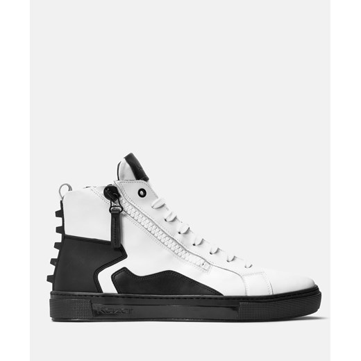 Czarno-białe sneakersy męskie