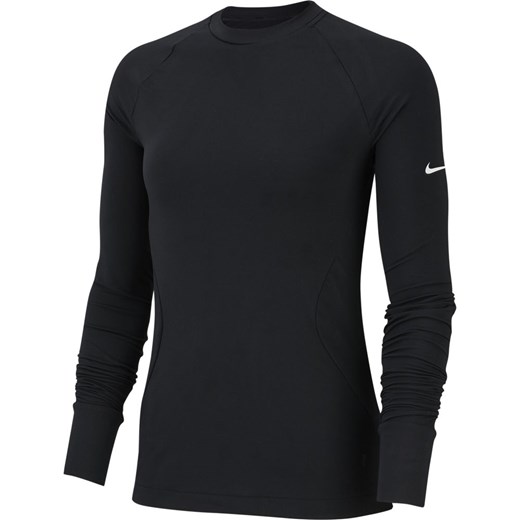 Nike bluzka sportowa czarna z jerseyu 