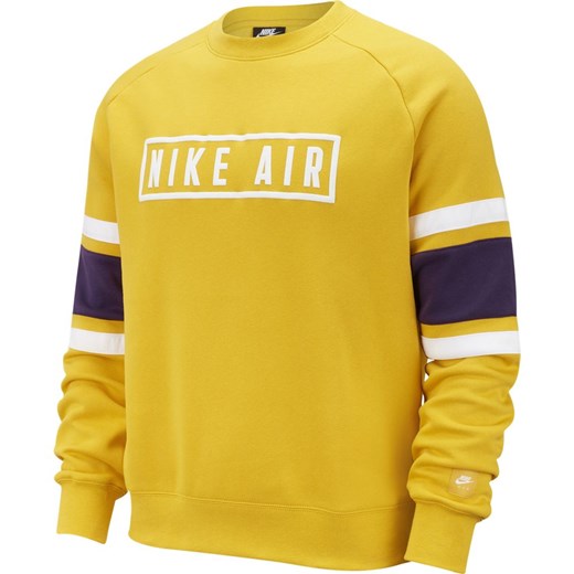 Bluza sportowa Nike z napisem z dzianiny jesienna 