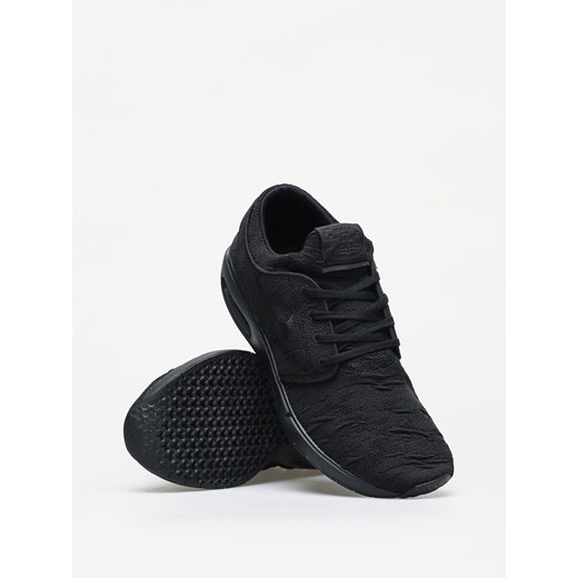 Buty sportowe męskie czarne Nike sb sznurowane skórzane jesienne 