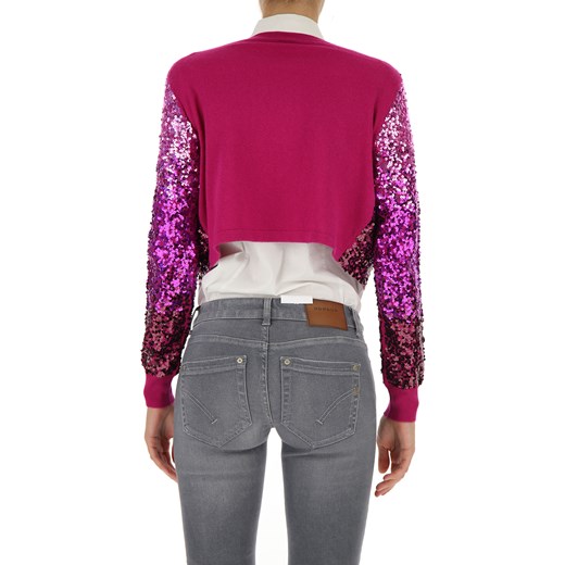 Pinko Sweter dla Kobiet, purpurowy, Wiskoza, 2019, 40 M