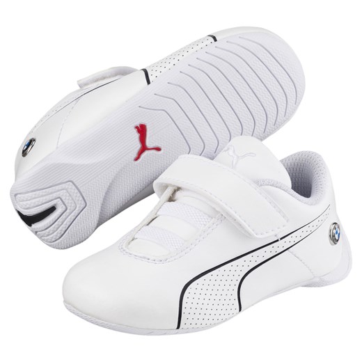 Buty sportowe dziecięce Puma białe na rzepy 