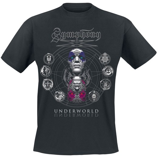 T-shirt męski Symphony X w nadruki 
