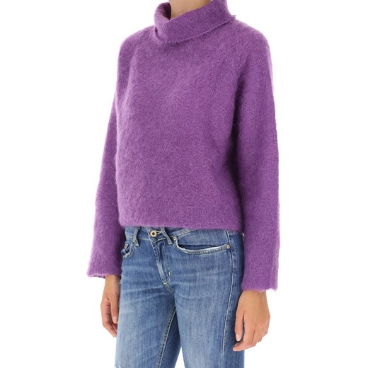 Fabiana Filippi Sweter dla Kobiet Na Wyprzedaży, purpurowy, Moher, 2019, 40 M