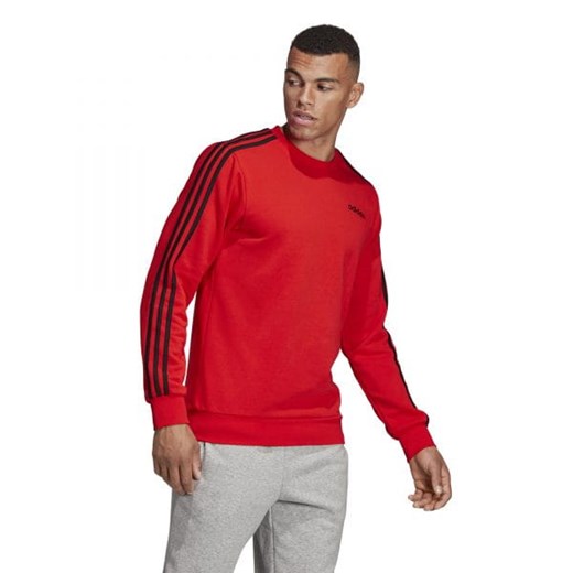 Bluza sportowa czerwona Adidas jesienna 