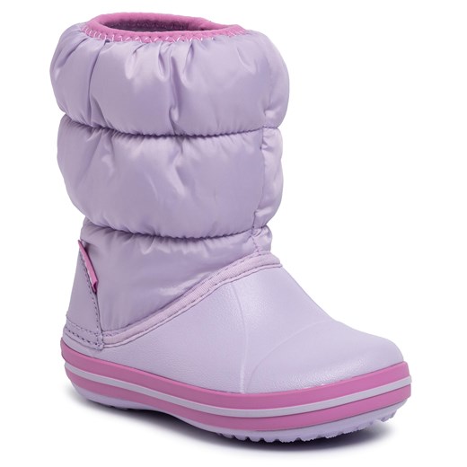 Śniegowce CROCS - Winter Puff Boot Kids 14613 Lavender  Crocs 22.5 eobuwie.pl