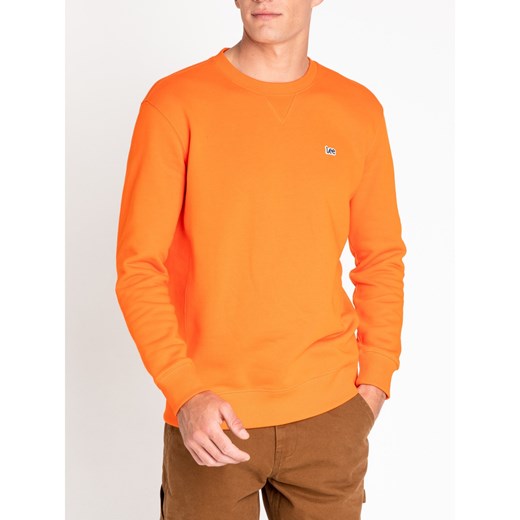 Lee bluza męska casual pomarańczowy jesienna 