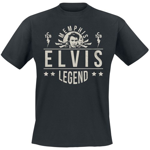 T-shirt męski Presley, Elvis bawełniany 