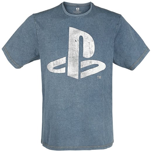 Playstation - Logo - T-Shirt - niebieski Playstation  S EMP