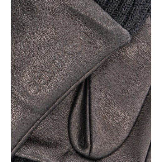 Calvin Klein Skórzane rękawiczki do smartfona Calvin Klein  uniwersalny Gomez Fashion Store