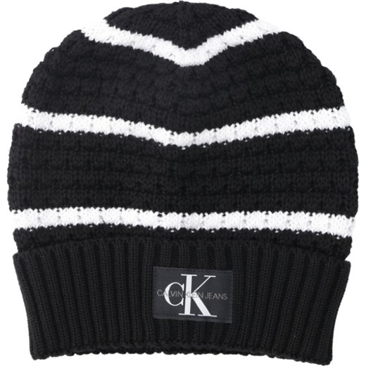 Calvin Klein Szal + czapka MONO  Calvin Klein uniwersalny Gomez Fashion Store