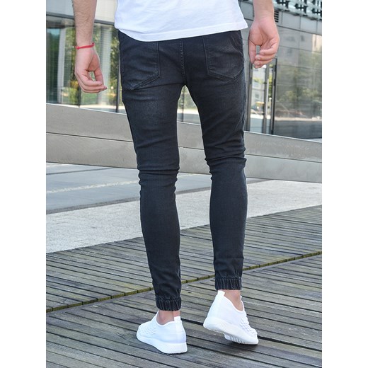 Spodnie jeansowe Joggery 1067C  Modanoemi By Escoli S promocyjna cena Escoli 